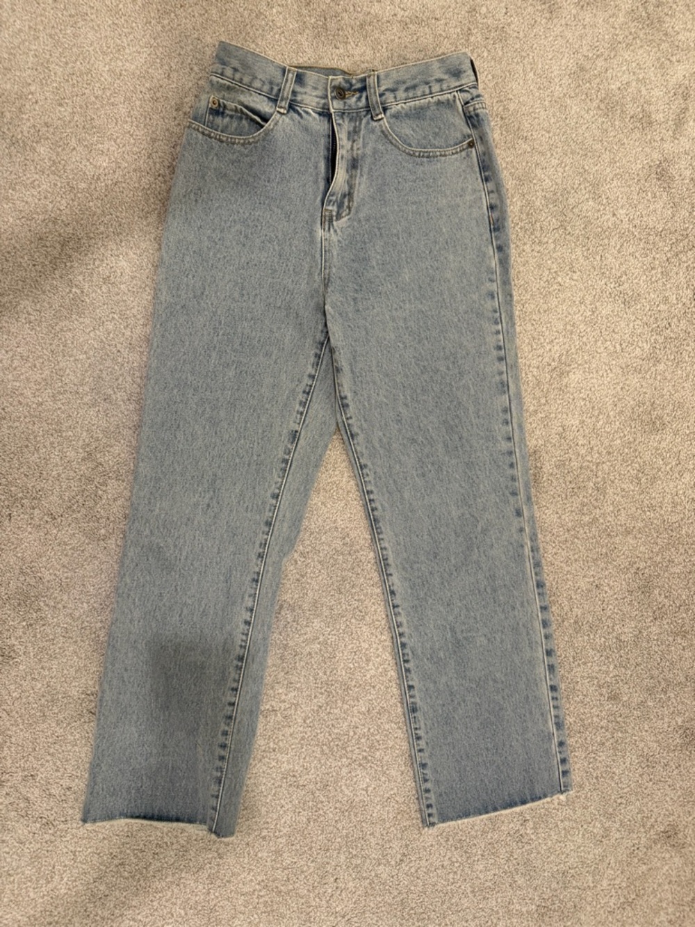 Petal & Pup Light Blue Straight Leg High-Rise Jeans